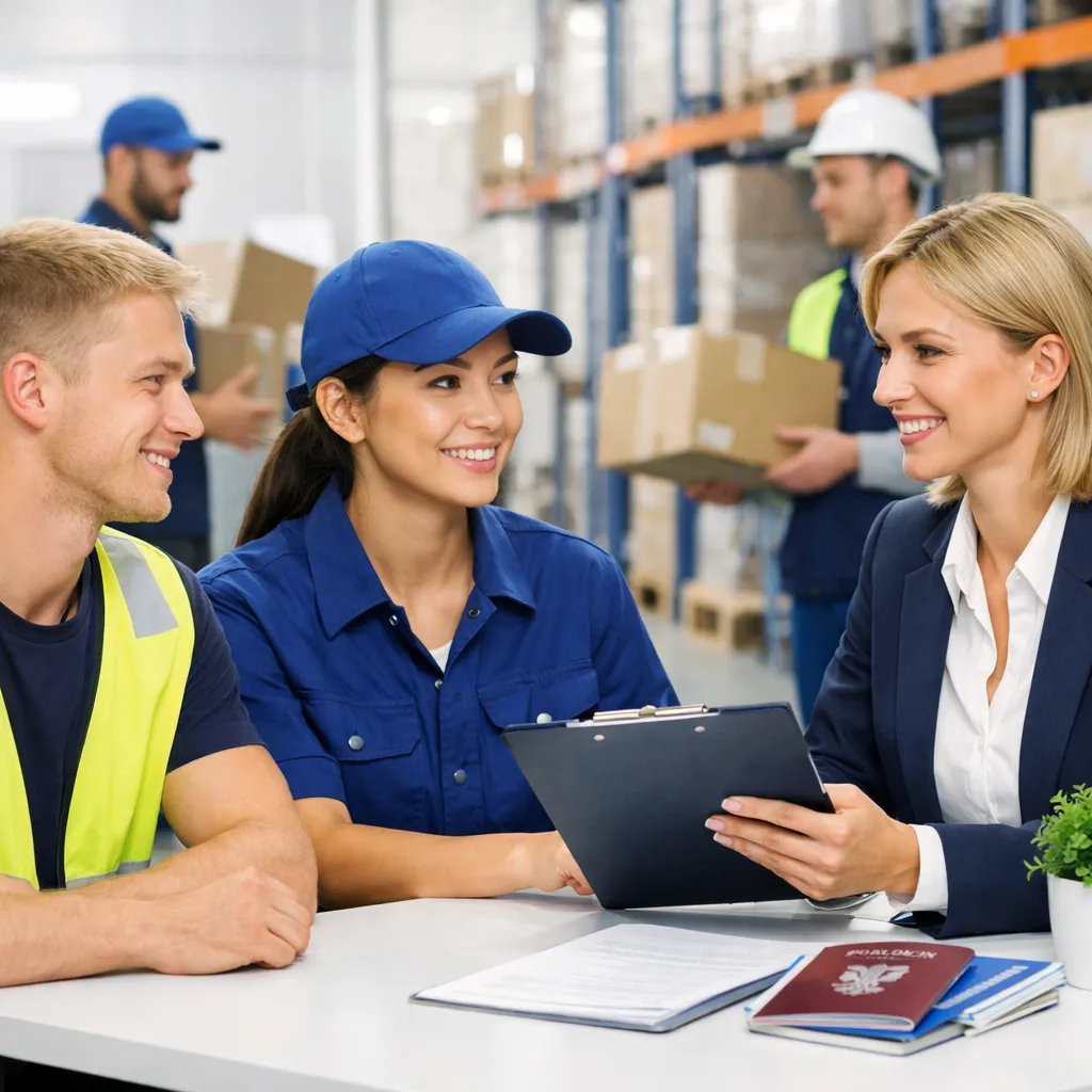 Rekrutacja pracowników z zagranicy do magazynu i logistyki