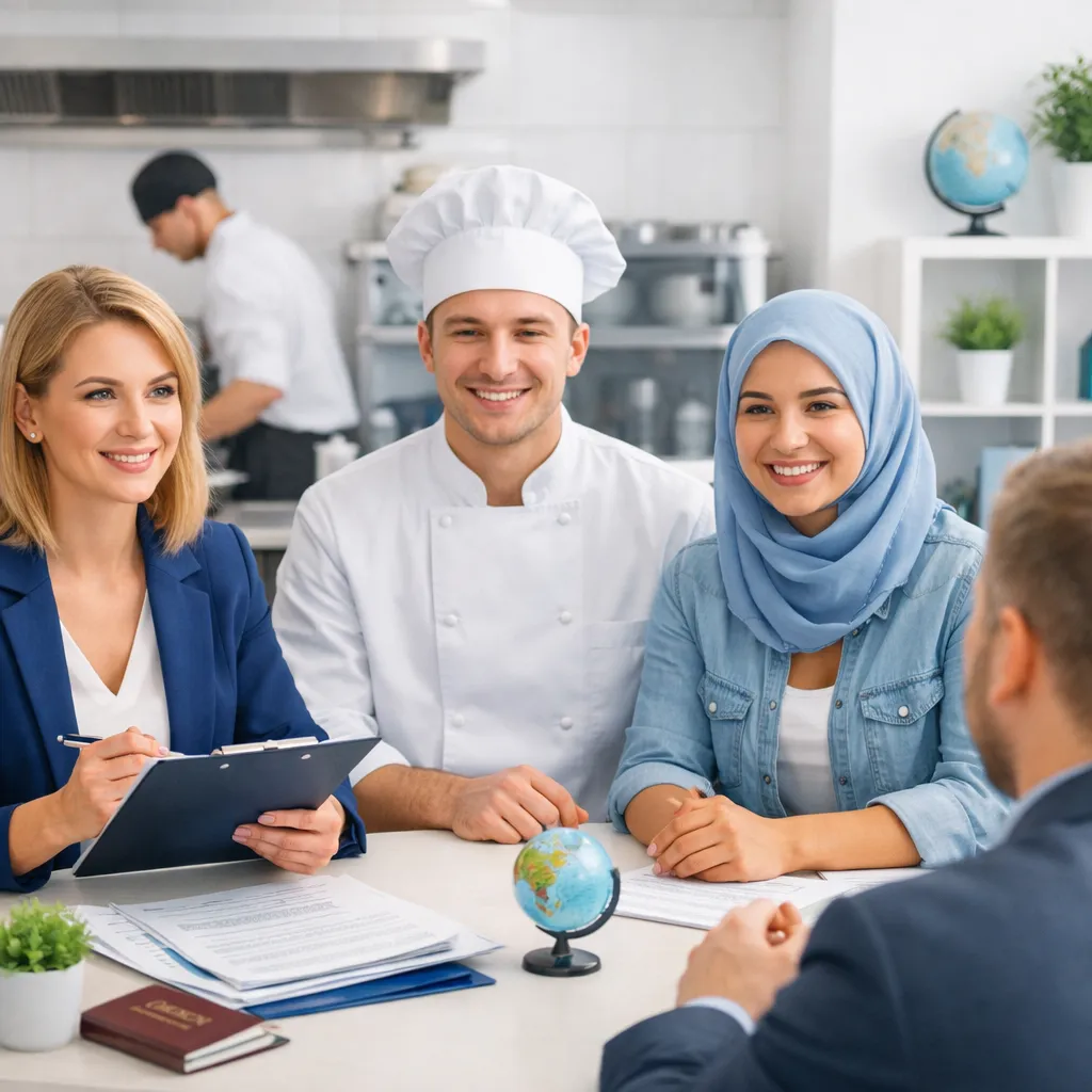 Jak znaleźć pracowników z zagranicy do gastronomii