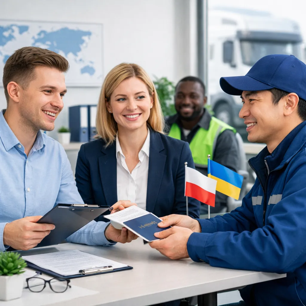 Jak zatrudnić kierowców z zagranicy do transportu krajowego i międzynarodowego