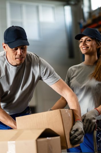 Warehouse scanner work – car parts warehouse